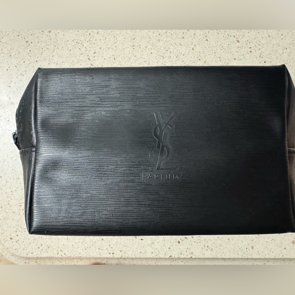 YSL parfums cosmetic toiletry bag